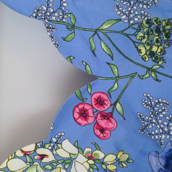 RSVP by Talbots Women's Size 2P Floral Print Sleeveless Lined Dress w/Pockets - Picture 6 of 13